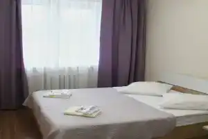 Dvuhmestnyy nomer s 1 krovatyu polulyuks s bolshoy krovatyu Apartments