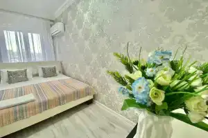 2-komnatnaya uyutnaya v ZhK Shahristan Apartments, Almaty