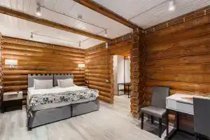 Dvuhmestnyy nomer s 1 krovatyu Komfort "FOLK" Apartments, Dzerzhinsk