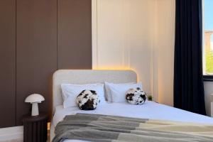 Modern Elegance panoramic view in City Center Apartments, Yerevan