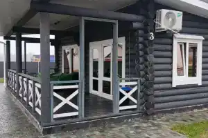 Srubovoy dom s prekrasnym peyzazhem na volgu Cottage, Balakovo