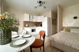 Stilnaya studiya v tsentre Koroleva, otchetnye dokumenty Apartments, Korolyov