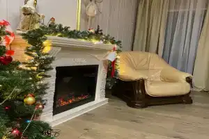 Dom dlya otdyha s kaminom, baney, oformleniem k prazdniku Cottage, Aleksandrov