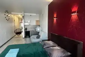 Uyutnyy apartament v ZhK Yantarnyy, Elektrostal