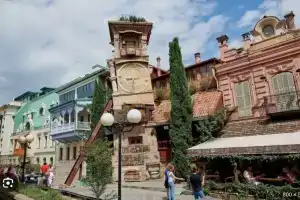 Apartment corner in old, Tbilisi