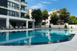 Uyutnaya studiya ryadom s plyazhem Kleopatra Apartments, Alanya