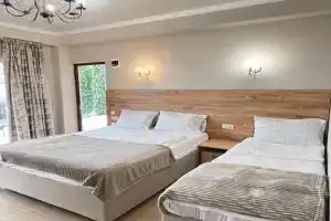 Tryohmestnyy nomer standart s vidom na more Apartments, Novyjj Afon
