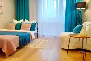 Studiya Volna ryadom s istochnikom i akvaparkom Apartments, Tyumen