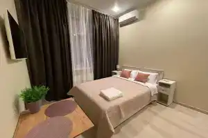 Uyutnaya studiya v Novom Apartments, Pushkino