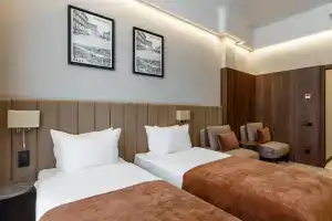 Dvuhmestnyy nomer s 2 otdelnymi krovatyami Standart s dvumya krovatyami Apartments, Orekhovo-Zuyevo