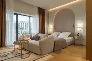 Yantar Odnokomnatnaya rezidentsiya s vidom na basseyn Apartments, Adler