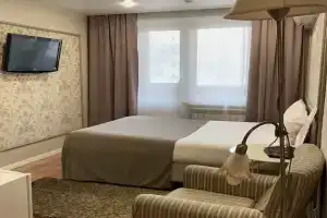 Dvuhmestnyy nomer s 1 krovatyu uluchshennyy Apartments, Gavrikovo