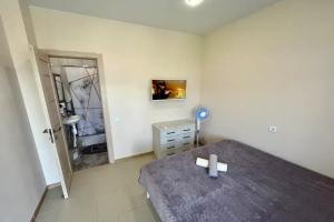 Dvuhmestnyy nomer s 1 krovatyu standart s vidom na more Apartments, Lazarevskoye