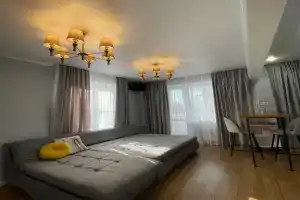 Uyutnaya studiya vblizi MTsK Rostokino i VDNH Apartments, Moscow