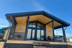 Kottedzh u ozera Cottage