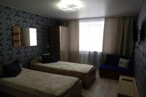 Dvuhmestnyy nomer s 2 otdelnymi krovatyami uluchshennyy Apartments