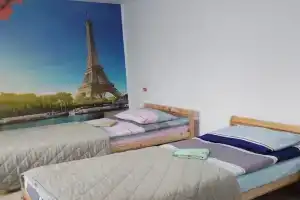 Dvuhmestnyy nomer s 2 otdelnymi krovatyami standart Apartments, Krupki