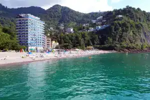 Uyutnaya studiya na 1-y linii v 40 m ot plyazha Apartments