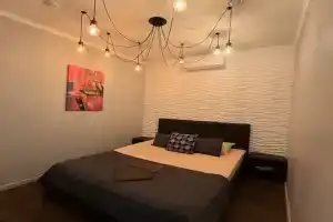Dvuhmestnyy nomer s 1 krovatyu Uluchshennyy nomer bez okna no8 Apartments, Frjasino