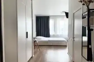 studiya s panoramnym vidom na Moskvu Apartments, Korobova