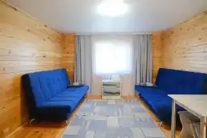 Nomer v kottedzhe s vidom na Katun i gory Apartments