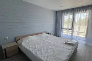 Dvuhmestnyy nomer s 1 krovatyu Standartnyy nomer s balkonom Apartments, Kinghi