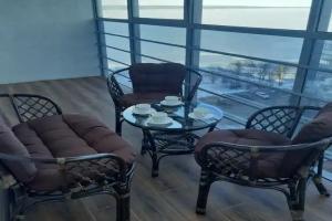 s vidom na Onego Apartments, Petrozavodsk