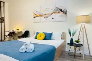Sky Blue Apartments Zhk sholpan city, Almaty