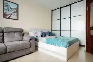s vidom na Erofey Arena i Amur Apartments