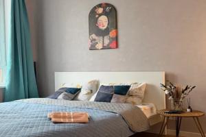 Uyutnaya odnokomnatnaya s evro-remontom v ZhK Komfort-klassa Apartments, Dudkino