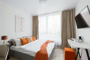 Dizaynerskaya novaya studiya v ZhK Luchi Apartments, Peredelkino