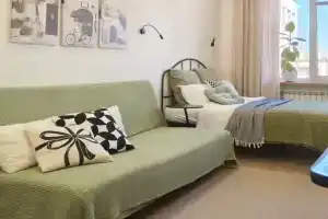 Tsentr. Atmosfernaya studiya na 4-m etazhe dlya nekuryashchih Apartments, Mogilev