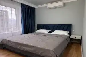 Evrodvushka v ZhK Rivera, stil zhizni i atmosfera v odnom meste Apartments, Almaty