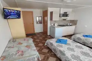 2h mestnyy nomer studiya s vidom na more, na 4om etazhe. Apartments, Lazarevskoye