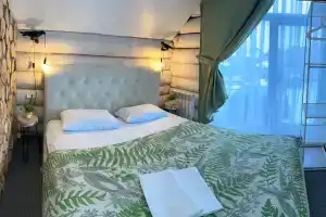 s baney i chanom v Parkovom Guest house, Nizhnekayancha