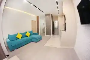 Dvuhkomnatnaya v ZhK ryadom c Megoy Apartments, Almaty