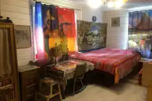 Bolshaya komnata na 2-om et. derevyannogo doma Apartments, Pushkino