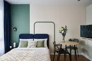 Sovremennaya studiya s panoramnym vidom s 15-go etazha Apartments, Shcherbinka