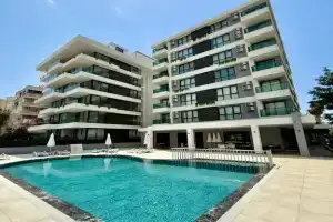 2BR 150m to Cleopatra Beach Apartments, Alanya