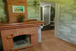 Bolshoy dom s kaminom i novoy baney Cottage