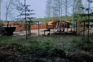 ik na uvildah, s vidom na les Guest house