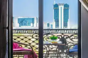 Sovremennaya studiya s panoramnym vidom v ZhK "KAZAKHSTAN" (22) Apartments, Tashkent