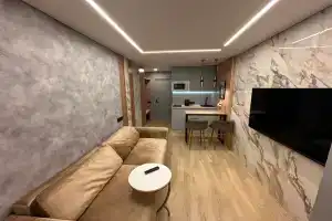 Uyutnaya studiya s dizaynerskim remontom Apartments