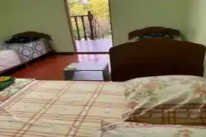 Chetyryohmestnyy nomer standart na vtorom etazhe letnego doma Apartments, Novyjj Afon