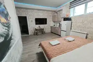 Uyutnaya studiya s novym remontom (no5) Apartments, Shakhty