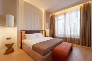 Dvuhmestnyy nomer s 1 krovatyu uluchshennyy Apartments, Makhachkala