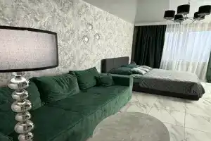 -studiya v tsentre na 18 etazhe Apartments, Bobruisk