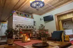 Farm v hutorskoy tishi s kaminom, senovalom i snom na pchelah, Vawkavysk