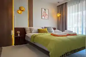 1+1 u plyazha Kleopatry Apartments, Alanya