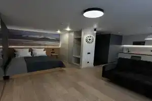 Chetyryohmestnyy nomer s vannoy Apartments, Chizhevichi